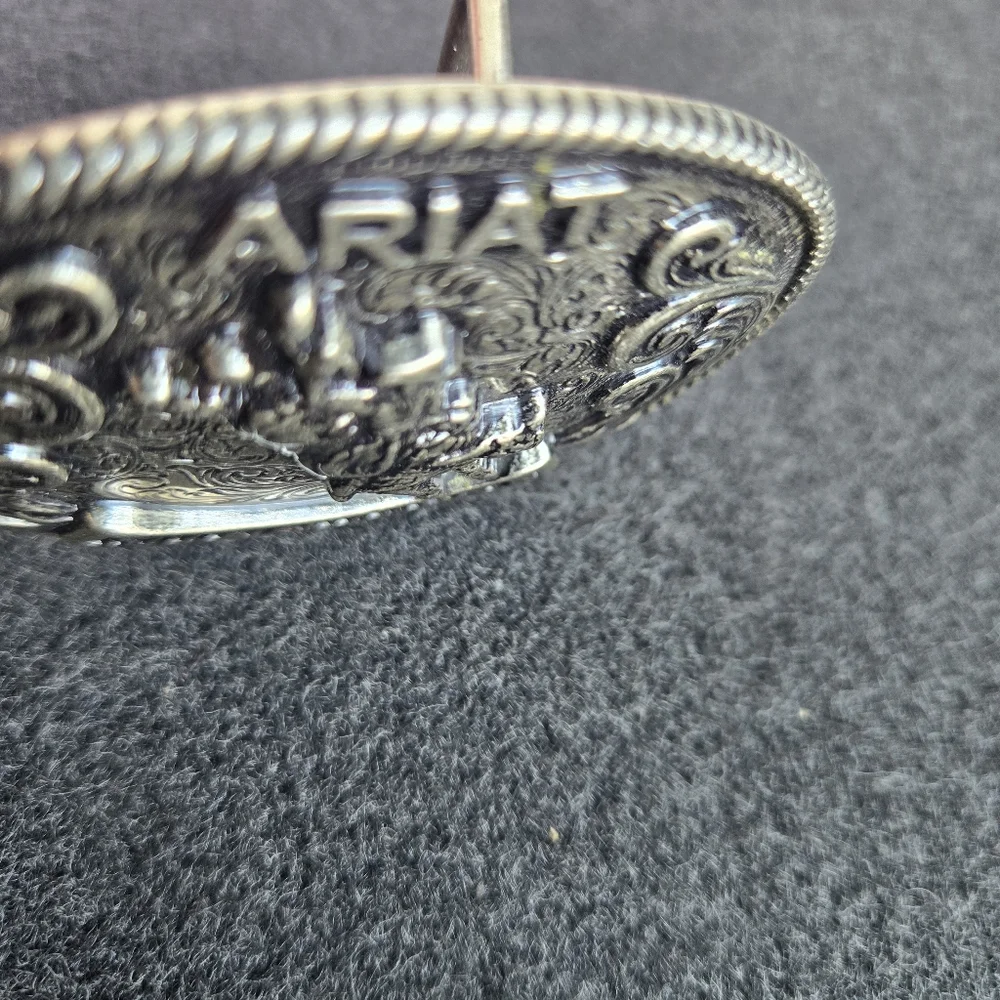 Ariat Belt Buckle Rodeo Champion Bull Rider Ariat Youth Belt Buckle, Kids OS